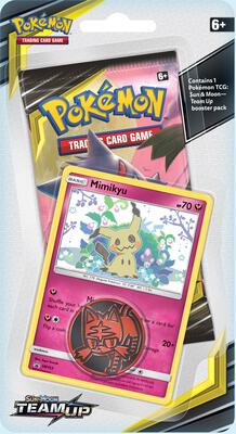 Team Up Single Pack Blister [Mimikyu] card from SM - Team Up