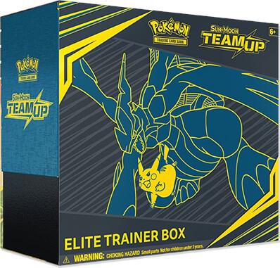 Team Up Elite Trainer Box card from SM - Team Up