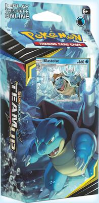 Team Up Theme Deck - "Torrential Cannon" [Blastoise] card from SM - Team Up