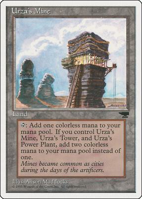 Urza's Mine (Tower) card from Chronicles
