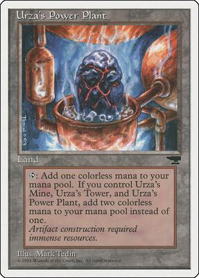 Urza's Power Plant (Rock in Pot) card from Chronicles