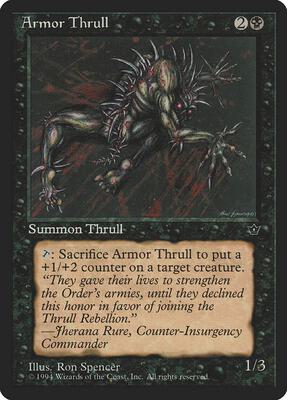 Armor Thrull (Spencer) card from Fallen Empires