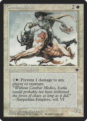 Combat Medic (Maddocks) card from Fallen Empires