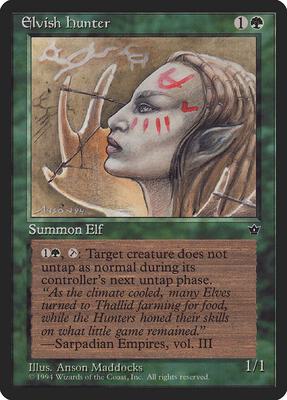 Elvish Hunter (Maddocks) card from Fallen Empires