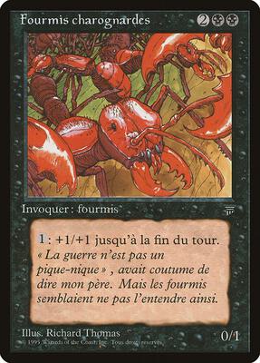 Carrion Ants (French) - "Fourmis charognardes" card from Renaissance