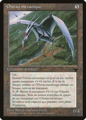 Clockwork Avian (French) - "Oiseau mecanique" card from Renaissance