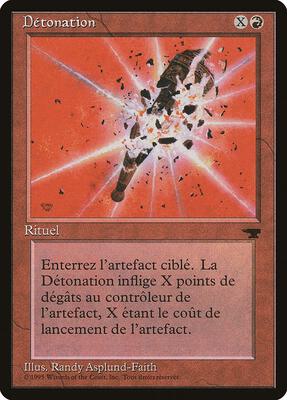 Detonate (French) - "Detonation" card from Renaissance