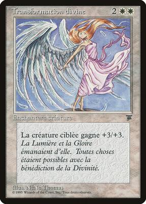Divine Transformation (French) - "Transformation divine" card from Renaissance