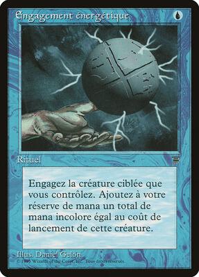 Energy Tap (French) - "Engagement energetique" card from Renaissance