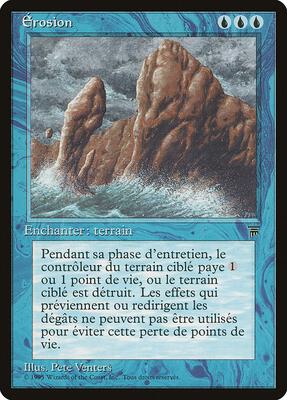 Erosion (French) card from Renaissance