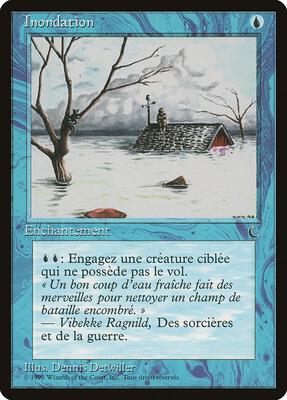 Flood (French) - "Inondation" card from Renaissance