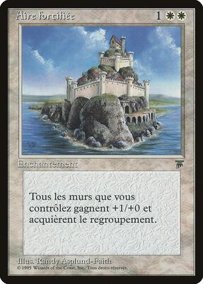 Fortified Area (French) - "Aire fortifiee" card from Renaissance