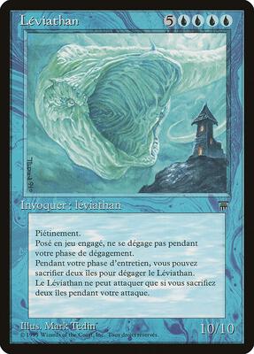 Leviathan (French) card from Renaissance