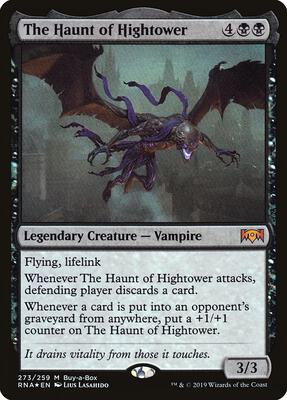 The Haunt of Hightower card from Buy-A-Box Promos
