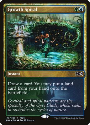 Growth Spiral card from FNM Promos