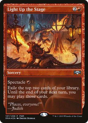 Light Up the Stage card from FNM Promos