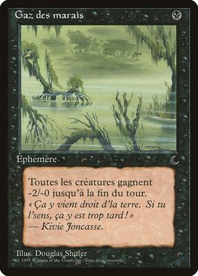 Marsh Gas (French) - "Gaz des marais" card from Renaissance