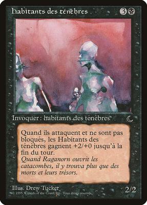 Murk Dwellers (French) - "habitants des tenebres" card from Renaissance