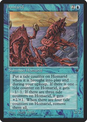 Homarid (Tedin) card from Fallen Empires