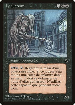 Rag Man (French) - "Loqueteux" card from Renaissance