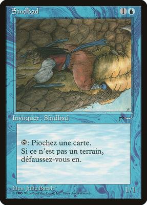 Sindbad (French) card from Renaissance
