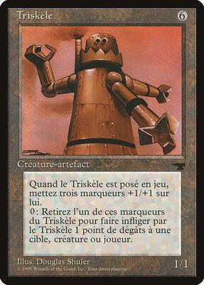 Triskelion (French) - "Triskele" card from Renaissance