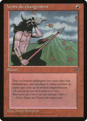 Winds of Change (French) - "Vents due changement" card from Renaissance