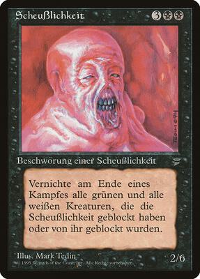 Abomination (German) - "ScheuBlichkeit" card from Renaissance