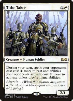 Tithe Taker card from Ravnica Allegiance