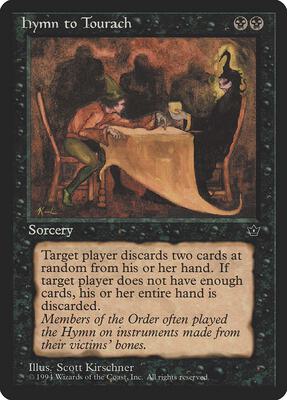 Hymn to Tourach (Kirschner) card from Fallen Empires