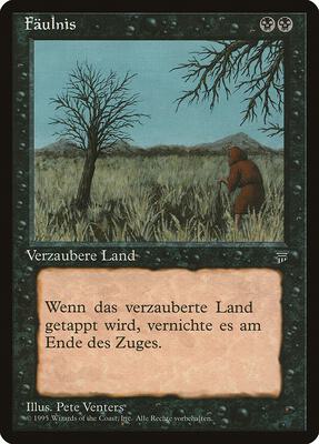 Blight (German) - "Faulnis" card from Renaissance