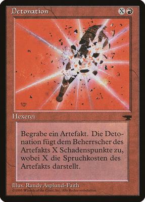 Detonate (German) - "Detonation" card from Renaissance