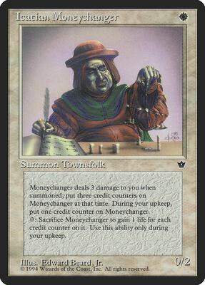 Icatian Moneychanger (Beard, Jr.) card from Fallen Empires