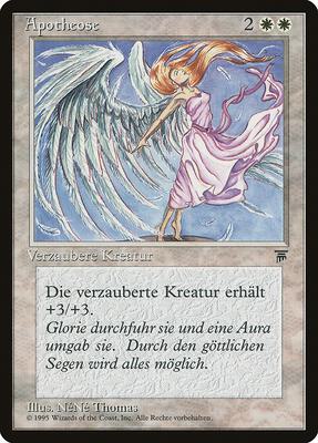Divine Transformation (German) - "Apotheose" card from Renaissance