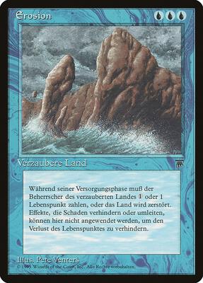 Erosion (German) card from Renaissance