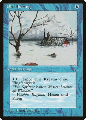 Flood (German) - "Uberflutung" card from Renaissance