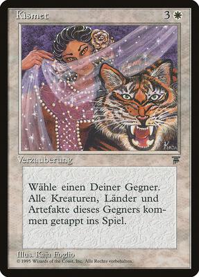 Kismet (German) card from Renaissance