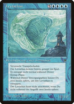 Leviathan (German) card from Renaissance