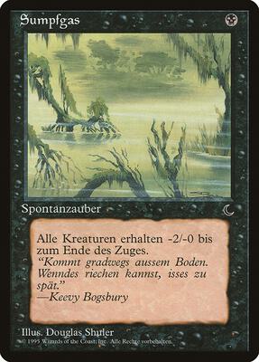Marsh Gas (German) - "Sumpfgas" card from Renaissance