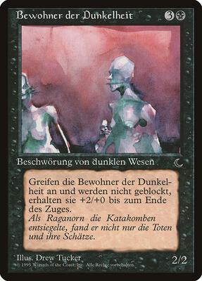 Murk Dwellers (German) - "Bewohner der Dunkelheit" card from Renaissance
