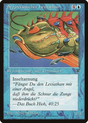 Segovian Leviathan (German) - "Segovianischer Leviathan" card from Renaissance