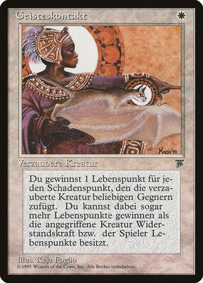 Spirit Link (German) - "Geisteskontakt" card from Renaissance