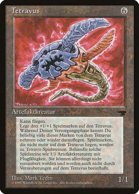 Tetravus (German) card from Renaissance