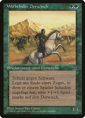 Whirling Dervish (German) - "Wirbelnder Derwisch" card from Renaissance