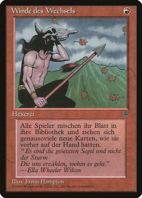 Winds of Change (German) - "Winde des Wechsels" card from Renaissance