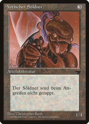 Yotian Soldier (German) - "Yotischer Soldner" card from Renaissance