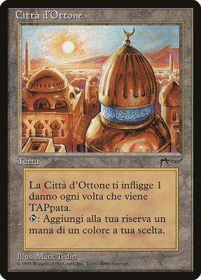 City of Brass (Italian) - "Citta d'Ottone" card from Renaissance