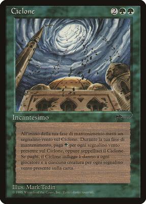 Cyclone (Italian) - "Ciclone" card from Renaissance