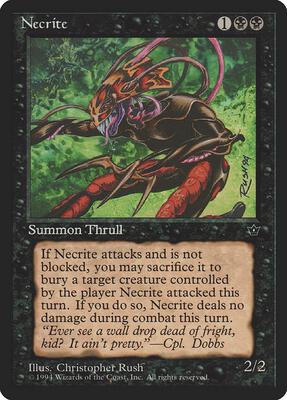 Necrite (Rush) card from Fallen Empires