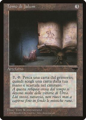 Jalum Tome (Italian) - "Tomo di Jalum" card from Renaissance
